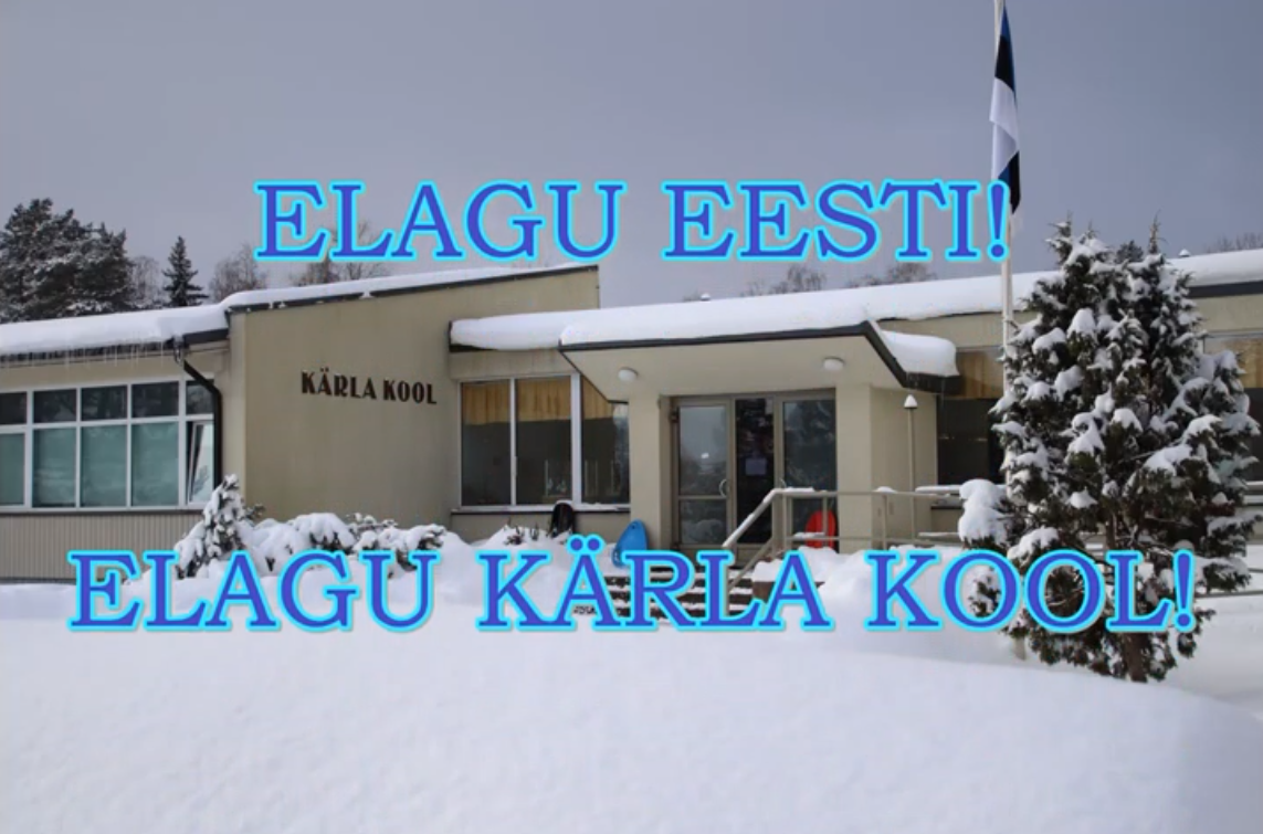 Eesti Vabariigi ja kooli sünnipäevatervitus video